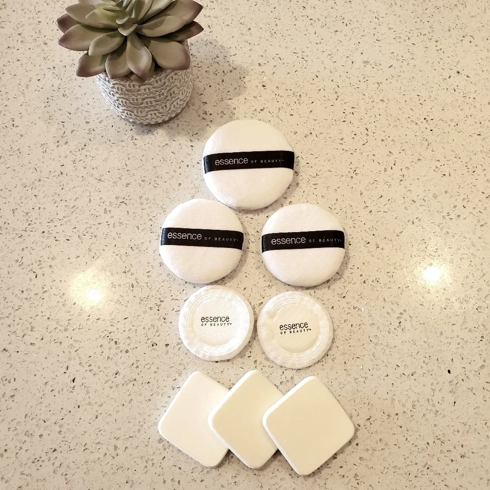 Essence of Beauty Reusable Face Cloth Makeup White Cotton Cosmetic Soft Travel